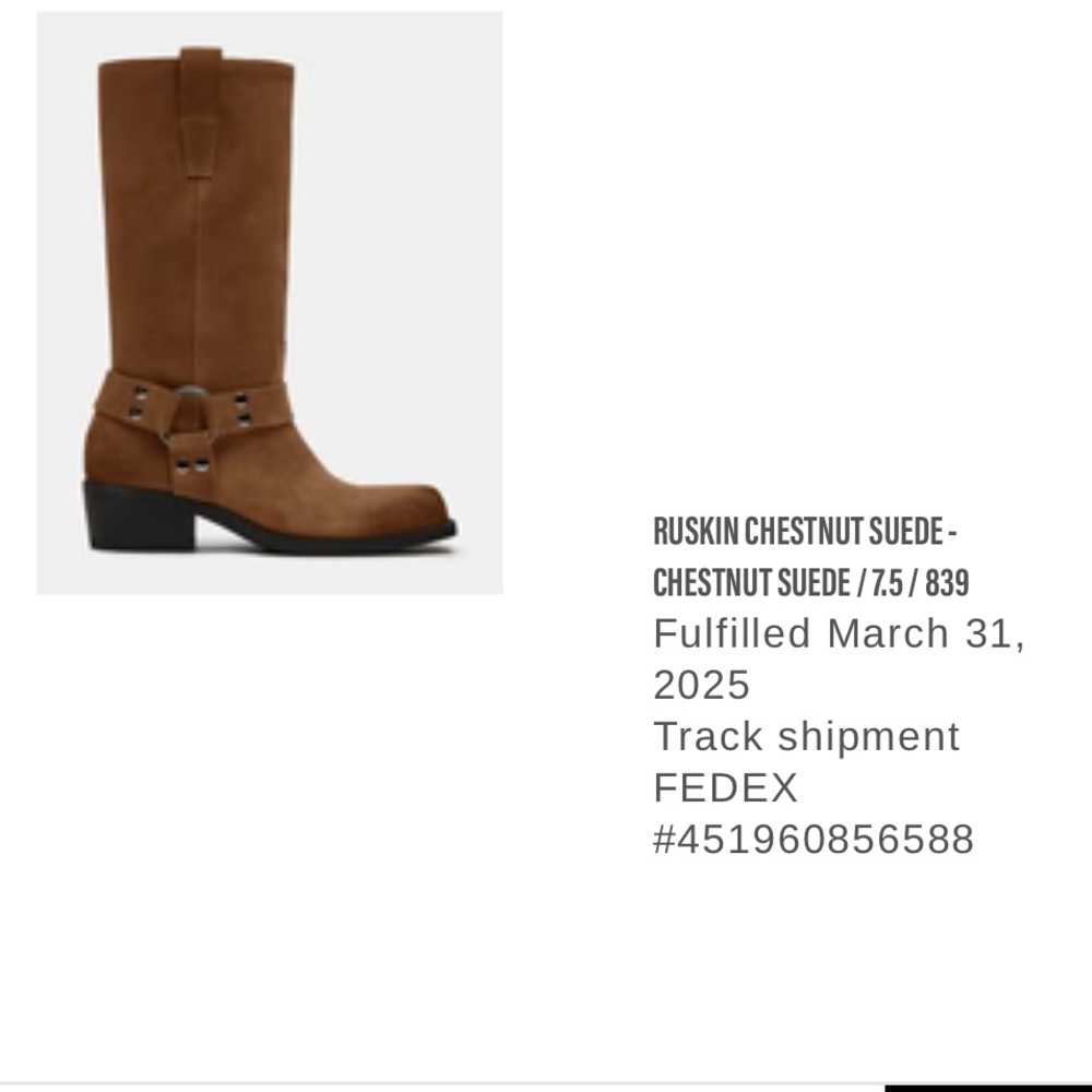 Steve Madden Brown Suede Heeled Boots